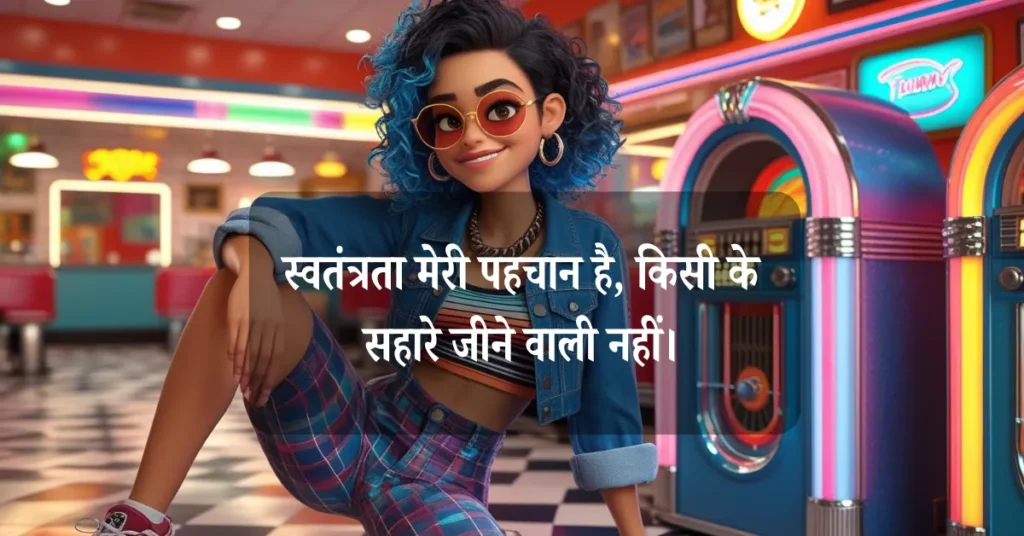 Attitude Shayari For Girls in Hindi