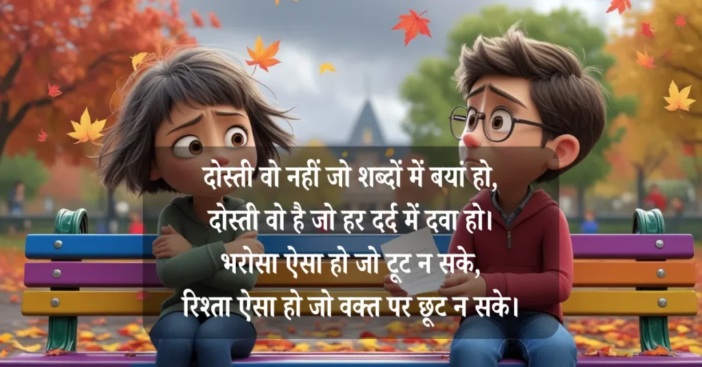 Dosti Par Bharosa Shayari