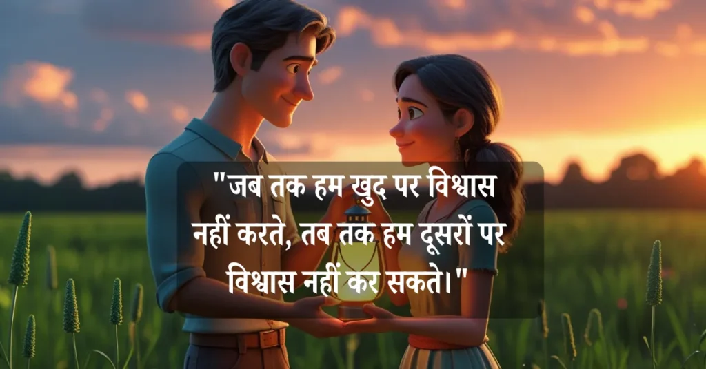 Inspirational Trust Quotes in Hindi