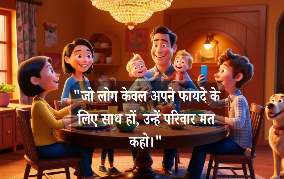 Quotes about Fake Family Members in Hindi