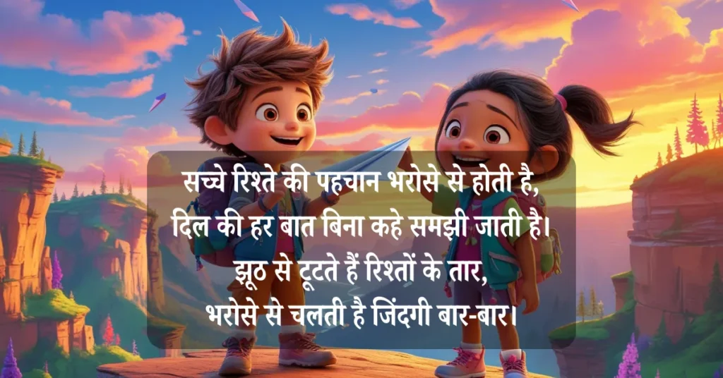 Trust Shayari in Hindi