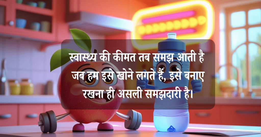 Health Quotes in Hindi