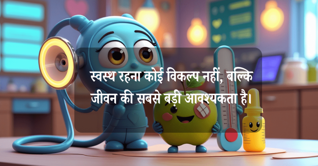 Health Related Quotes in Hindi