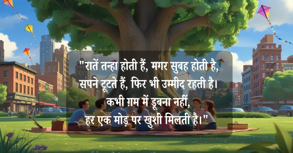 Positive Life Shayari in Hindi