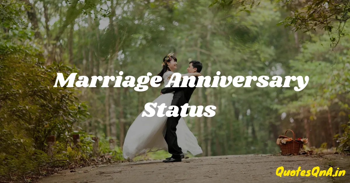 Happy Marriage Anniversary Status in Hindi
