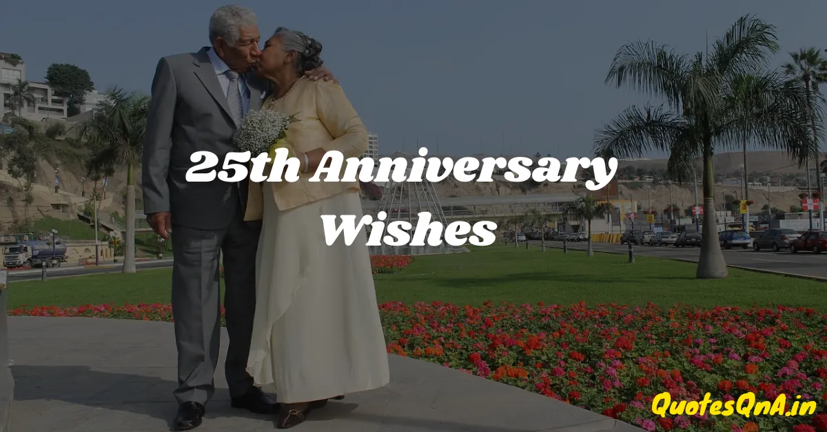 25th Anniversary Wishes in Hindi